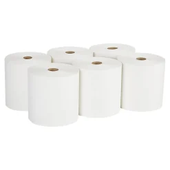 Pacific Blue Select Recycled Hardwound Paper Towels, 1-ply, 1000 ft./Roll, 6 Rolls/Carton (26100)