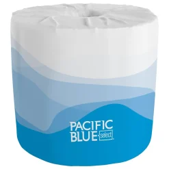 Pacific Blue Select Standard Toilet Paper, 2-Ply, White, 550 Sheets/Roll, 80 Rolls/Carton (18280/01)