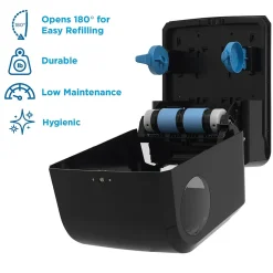 Pacific Blue Ultra Automated Hardwound Paper Towel Dispenser, Black (59590)