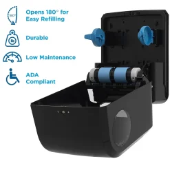 Pacific Blue Ultra Hardwound Paper Towel Dispenser, Black (59589)