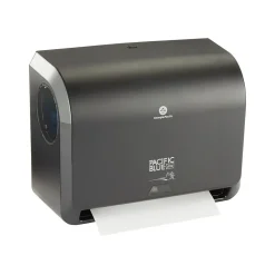 Pacific Blue Ultra Mini Hardwound Paper Towel Dispenser, Black (54518)