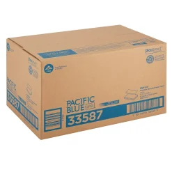 Pacific Blue Ultra Recycled C-Fold Paper Towels, 1-ply, 220 Sheets/Pack, 10 Packs/Carton (33587)