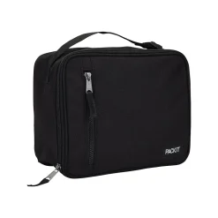 PackIt Classic Cooler Bag, Black, 24.7 Oz. (PKT-CB-BAK)
