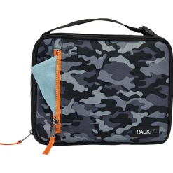 PACKiT Freezable Classic Lunch Bag, Charcoal Camo (PKT-CB-GCM)