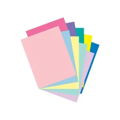 Pacon Array 65 lb. Cardstock Paper, 8.5" x 11", Assorted Colors, 250 Sheets/Pack (101195)