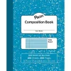 Pacon Composition Notebooks, 9.75" x 7.5", Wide Ruled, 100 Sheets, Blue, 6/Bundle (PACMMK37170-6)