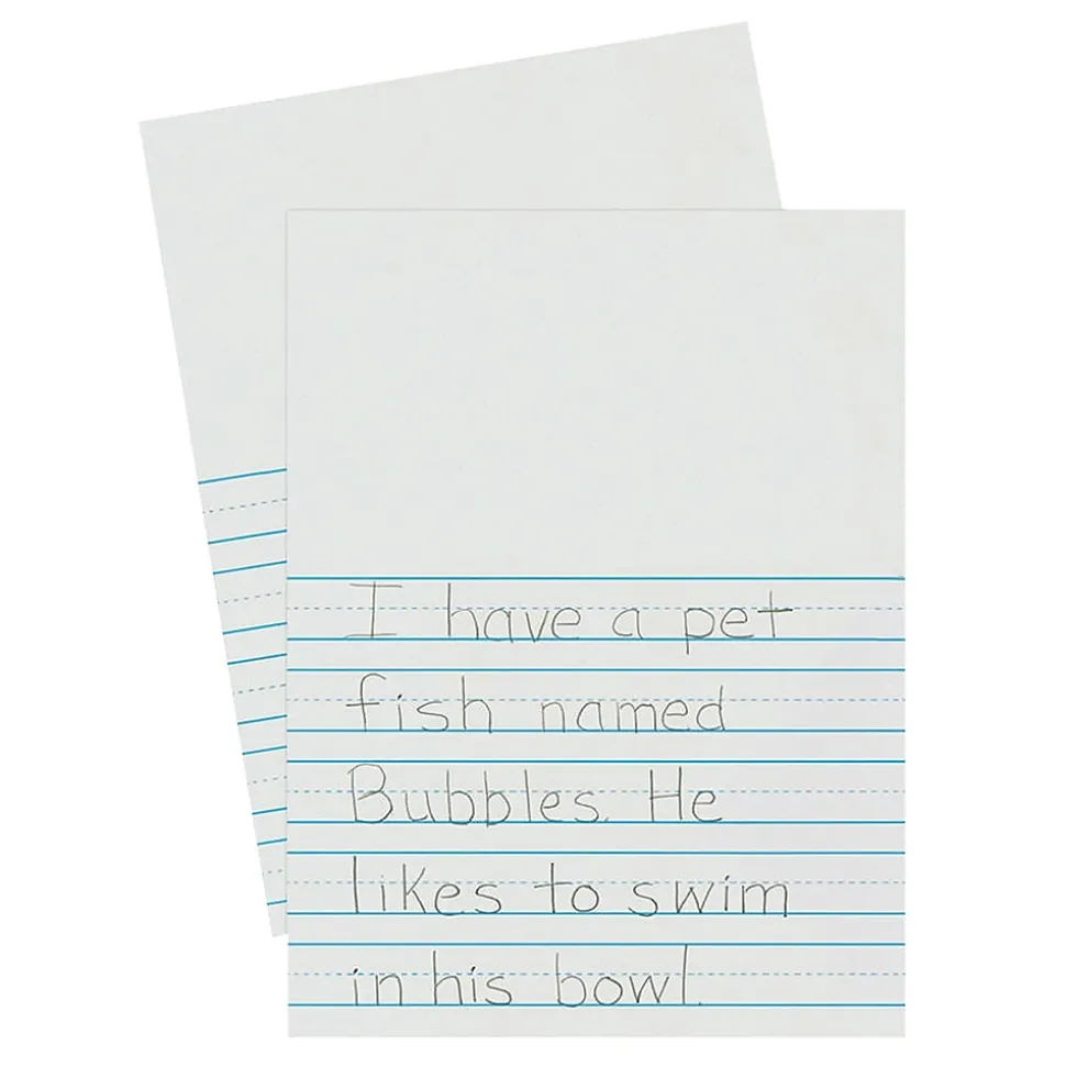 Pacon Newsprint Handwriting Paper, 500 Sheets/Pack, 3/Packs (PAC2656-3)