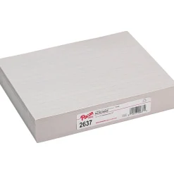 Pacon Newsprint Practice Paper W/Skip Space, 8-1/2" x 11", 1/2" Long Way Ruled, White, 500 Sheets/Pk