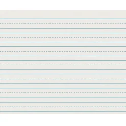 Pacon® Skip-A-Line Ruled Newsprint, ¾” Ruled, 11” x 8 ½”, 500 Sheets