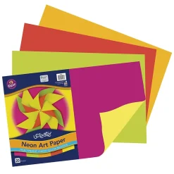 Pacon UCreate 12" x 18" Construction Paper, Assorted Colors, 20 Sheets/Pack (PAC104303)