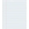 Pacon Wide Ruled Filler Paper, 8.5" x 11", 500 Sheets/Pack (PAC2401)