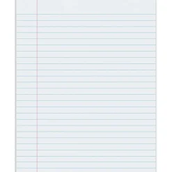 Pacon Wide Ruled Filler Paper, 8.5" x 11", 500 Sheets/Pack, 2/Bundle (PAC2401-2)