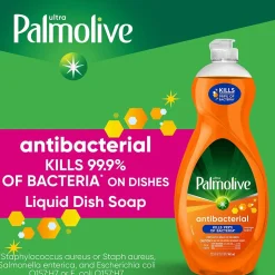 Palmolive Ultra Antibacterial Liquid Dish Soap, Orange, 32.5 oz. (US04274A)
