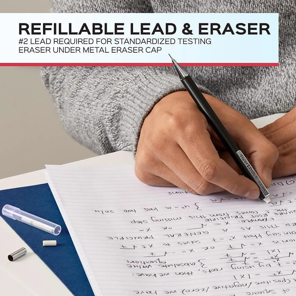 Paper Mate Advanced Mechanical Pencil, 0.5mm, #2 Medium Lead (2128197)