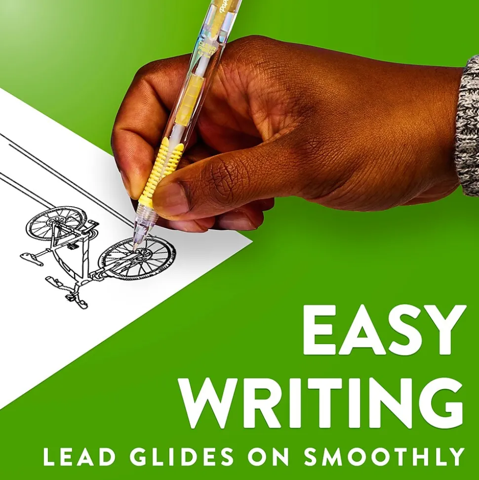 Paper Mate Clearpoint Mechanical Pencil, 0.9mm, #2 Medium Lead, 2/Pack (1759214)