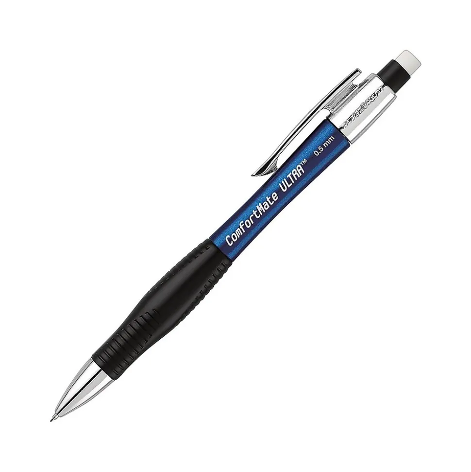 Paper Mate Comfortmate Ultra Mechanical Pencil, 0.5mm, #2 Medium Lead, Dozen (1738797)