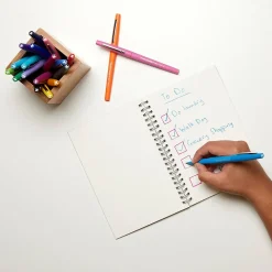 Paper Mate Flair Felt Pens, Medium Point, 0.7mm, Assorted Ink, 24/Pack (1978998)