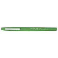 Paper Mate Flair Felt Pen, Medium Point, Green Ink, Dozen (8440152)