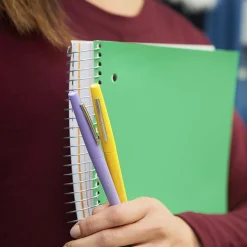 Paper Mate Flair Felt Pen, Medium Point, Green Ink, Dozen (8440152)