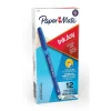Paper Mate InkJoy 2 in 1 Stylus Ballpoint Pen, Medium Point, Blue Ink, Dozen (1951349)