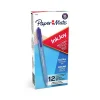 Paper Mate InkJoy 100 RT Retractable Ballpoint Pen, Medium Point, Blue Ink, Dozen (1803473)