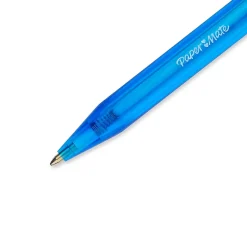 Paper Mate InkJoy 100 RT Retractable Ballpoint Pen, Medium Point, Blue Ink, Dozen (1803473)