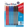 Paper Mate InkJoy 100ST Ballpoint Pen, Medium Point, Assorted Ink, 8/Pack (1945930)