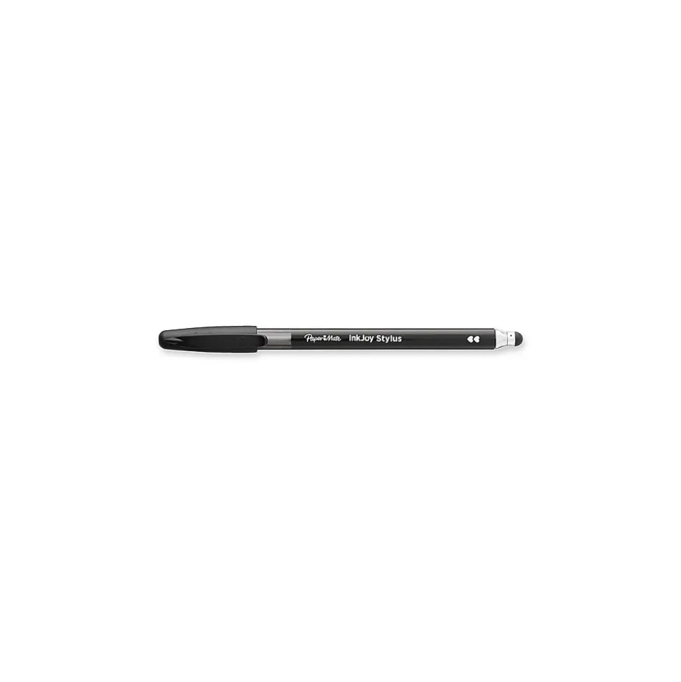 Paper Mate InkJoy Stylus Ballpoint Pen, Medium Point, Black Ink, Dozen (1951348)