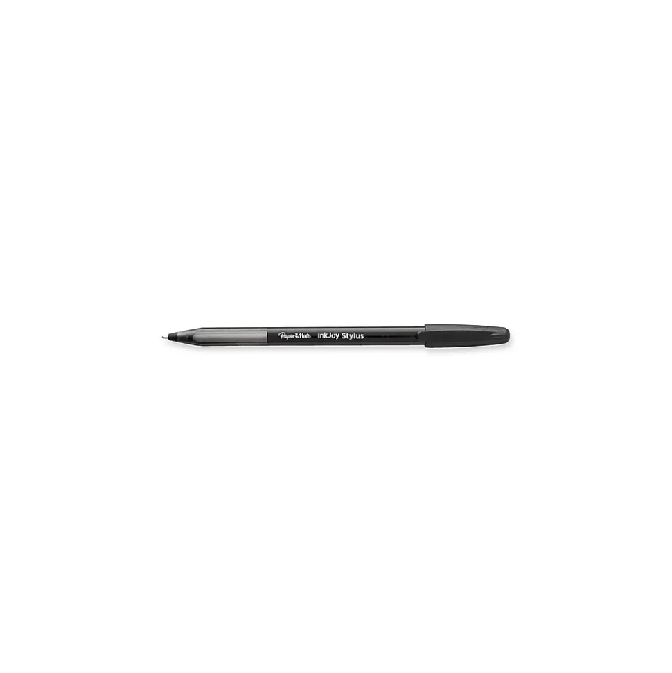 Paper Mate InkJoy Stylus Ballpoint Pen, Medium Point, Black Ink, Dozen (1951348)