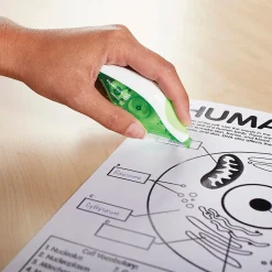 Paper Mate Liquid Paper DryLine Grip Correction Tape, White, 2/Pack (87813)