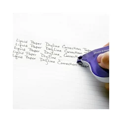Paper Mate Mate Liquid Paper DryLine Correction Tape, White, 2/Pack (6137206)