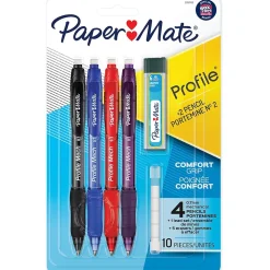 Paper Mate Profile Mech Mechanical Pencil, 0.7mm, #2 Medium Lead, 4/Pack (2105703)