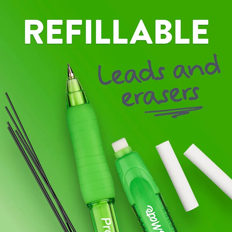 Paper Mate Profile Mech Mechanical Pencil, 0.7mm, #2 Medium Lead, 4/Pack (2105703)