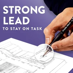 Paper Mate Profile Mech Mechanical Pencil, 0.7mm, #2 Medium Lead, 8/Pack (2105705)