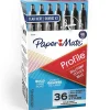 Paper Mate Profile Retractable Ballpoint Pen, Bold Point, Black Ink, 36/Pack (1231064)