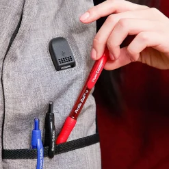 Paper Mate Profile Retractable Ballpoint Pen, Medium Point, Blue Ink, Dozen (2095462)