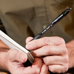 Paper Mate Profile Retractable Ballpoint Pen, Medium Point, Blue Ink, Dozen (2095462)