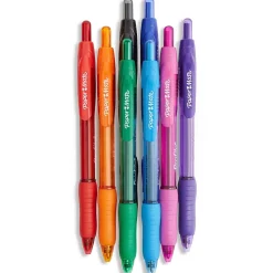 Paper Mate Profile Retractable Ballpoint Pen, Bold Point, Assorted Ink, 8/Pack (54549)