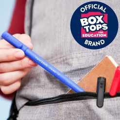 Paper Mate Write Bros. Ballpoint Pen, Medium Point, Red Ink, 1 Dozen (3321131)