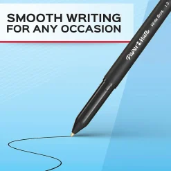 Paper Mate Write Bros. Ballpoint Pen, Medium Point, Black Ink, 60/Pack (4621401)