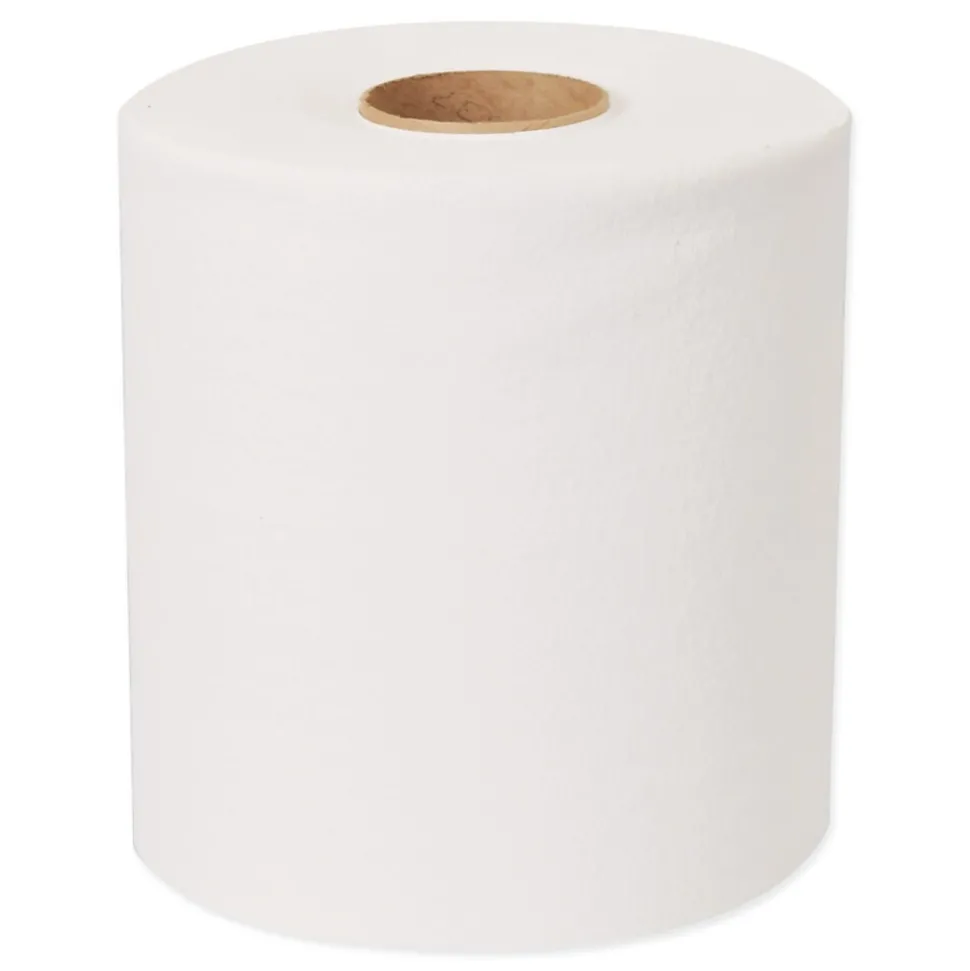 Paper Wiper Plus, 9.8 x 15.2, White, 300/Roll, 2 Rolls/Carton