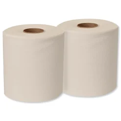 Paper Wiper Plus, 9.8 x 15.2, White, 300/Roll, 2 Rolls/Carton
