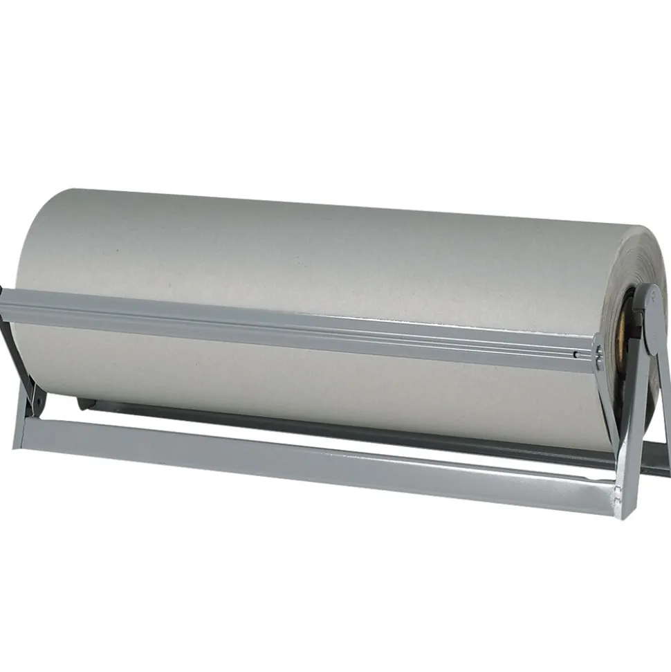 Partners Brand Bogus Kraft Paper Rolls, 30#, 36" x 1200', Gray, 1/Roll (KPB3630)