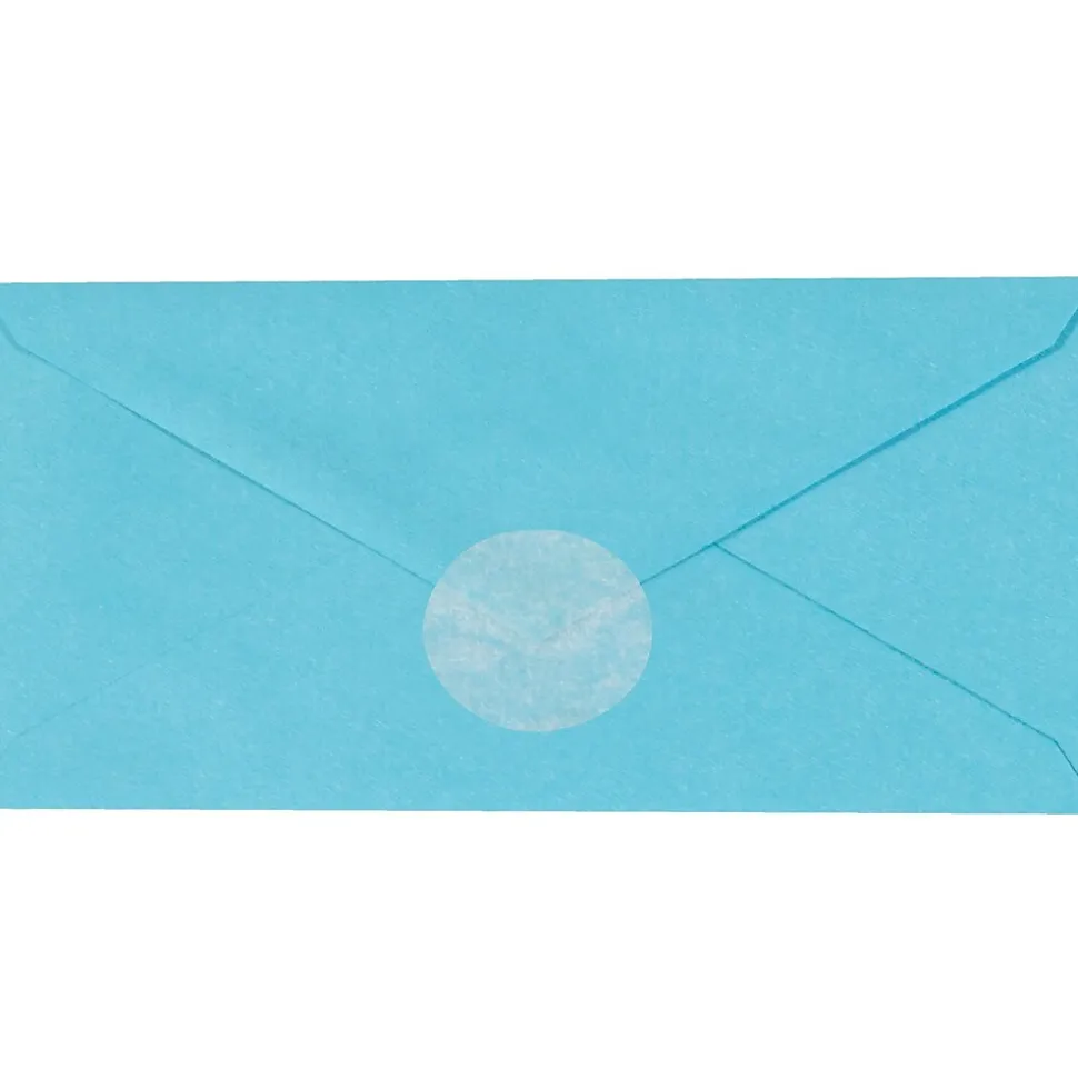 Partners Brand Circle Paper Mailing Labels, 1 1/2", Frosty White, 5000/Roll (DL753)