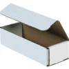 Partners Brand Corrugated Mailers, 16" x 6" x 4", White, 50/Bundle (M1664)