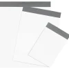 Partners Brand Expansion Poly Mailers, 13" x 16" x 4", White, 100/Case (EPM13164)