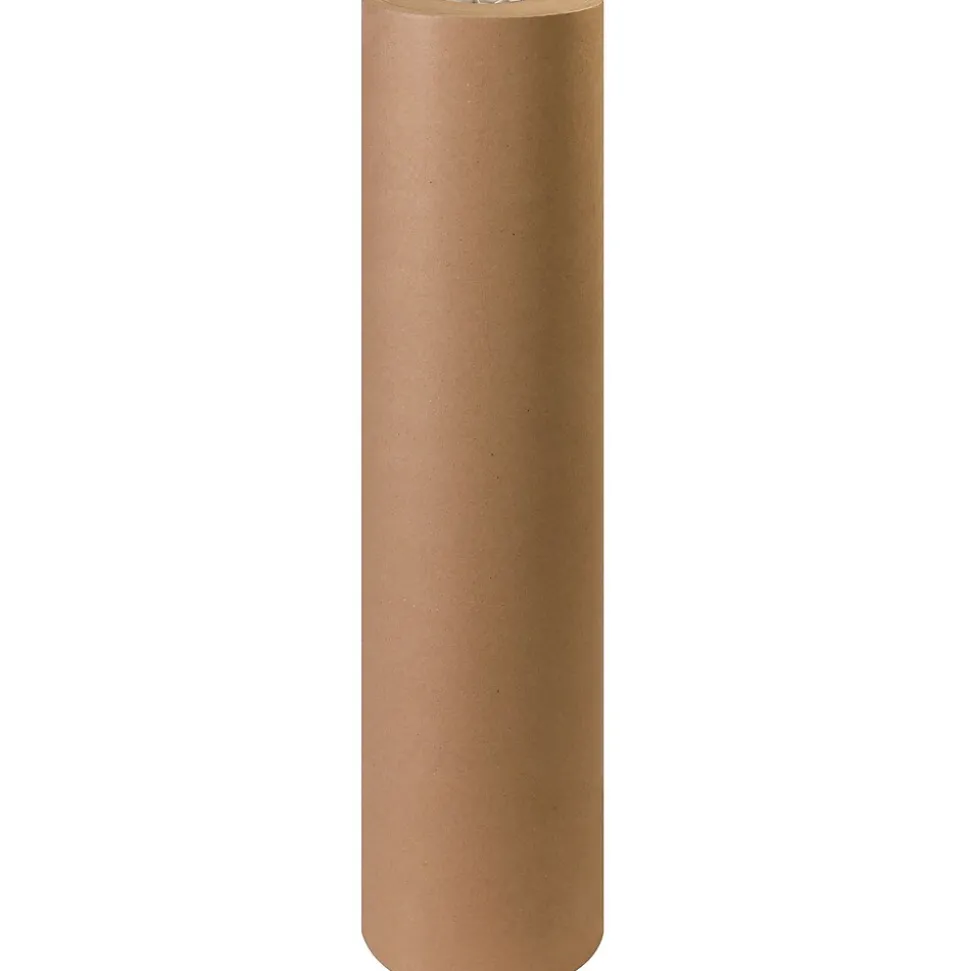 Partners Brand Virgin Kraft Paper Rolls, 30#, 36" x 1200', Kraft, 1/Roll (KP3630V)