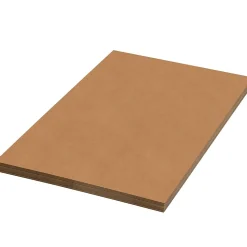 Partners Corrugated Sheets, 36" x 96", 32 ECT, Kraft, 5/Bundle (SP3696)