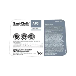 PDI Sani-Cloth AF3 Disinfecting Wipes, 160 Wipes/Container, 160/Pack (P13872)