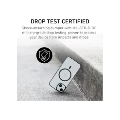 PEEL Bumper Series MagSafe Phone Case for iPhone 15 Case, Shock Absorbing, Black (I15_6.1_BUMPER_BLACK)